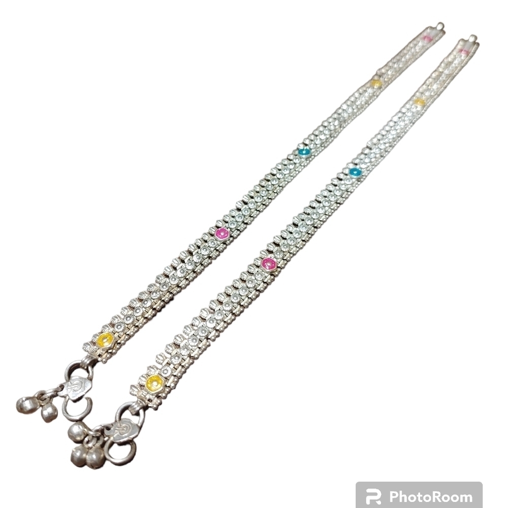 Sterling silver leg chains